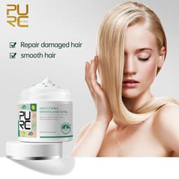 image-PURC Green Bead Hair Mask 50ml - Moisturizing