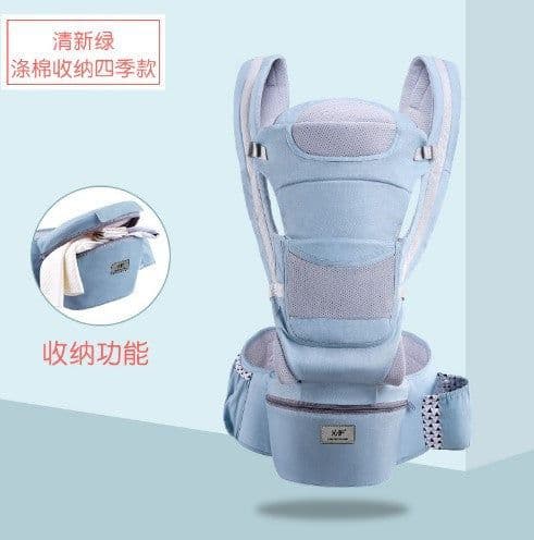 image-Care Four Seasons Baby Sling - Denim Blue, 25kg Capacity