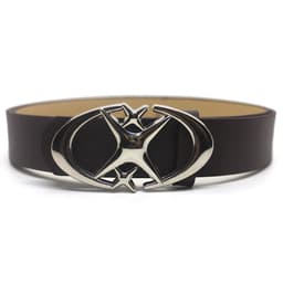 image-Alloy Belt - Double Moon Cross Star Buckle