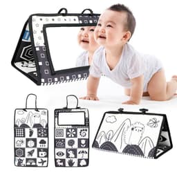 image-Aipinqi Baby Fun Mirror - Orange Foldable Toy