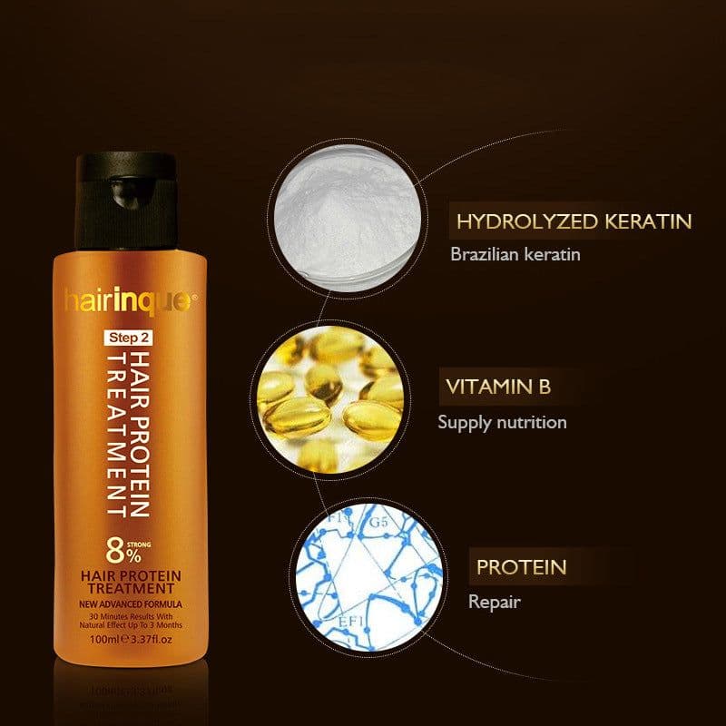 image-Hot-Selling 8% Keratin Conditioner for Straightening/Frizz Repair - 100ml