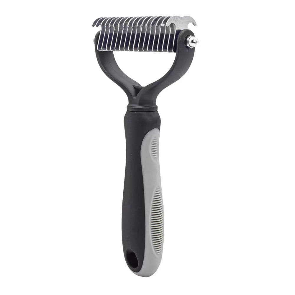 image-Pet Comb Dog Cat Stainless Steel Hair Removal Knot Knife - 3-in-1