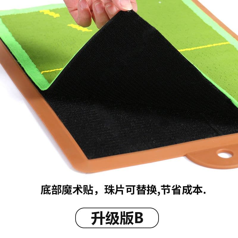image-Golf Track Practice Mat Rubber Hitting Pad