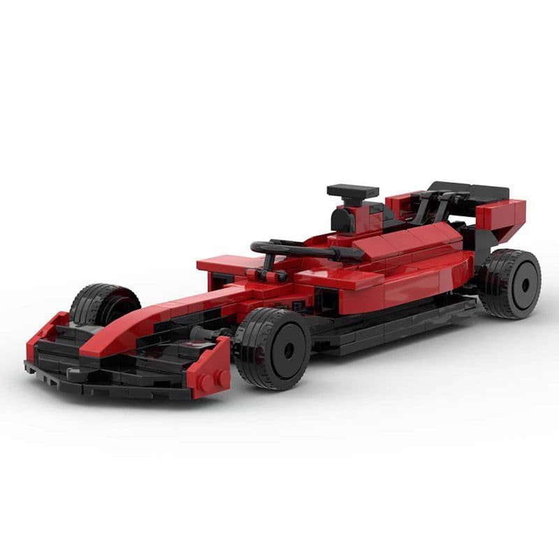 image-Toy cross-border compatible Lego Ferrari F1 SF-23 sports car building blocks MOC car model boy gift assembly