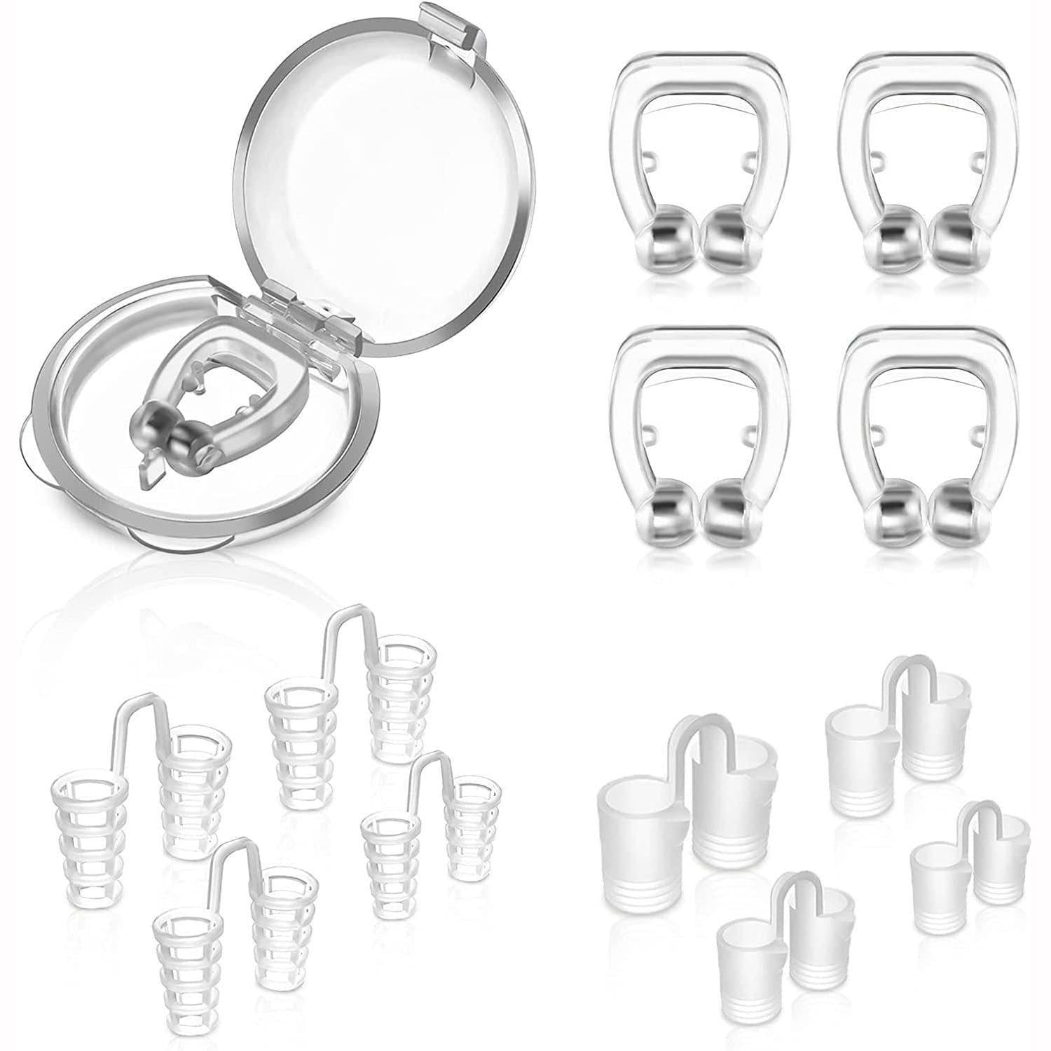 image-nose clip anti-snoring magnetic nose clip mini anti-snoring device anti-snoring device color box packaging