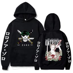 image-One Piece Anime Acrylic Hoodie - 5XL Loose Casual Pullover