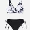 image-2021 bikini European and American spot sexy yellow multi-color bikini export swimsuit for women
