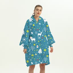 image-D&H Hooded Fleece Sweater - Avocado Large