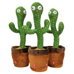 image-Singing Dancing Cactus Plush Toy - Glow, Dance, Sing - Kids Gift