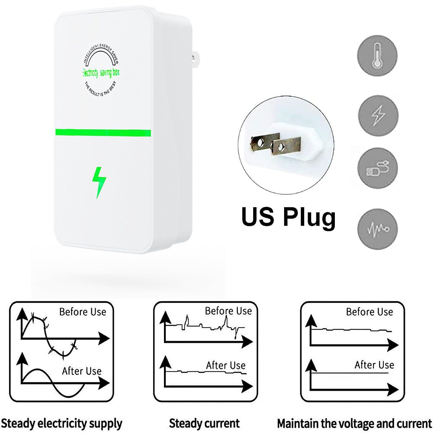 image-Neutral Voltage Stabilizer SD888 - Energy-Saving Power Stabilizer