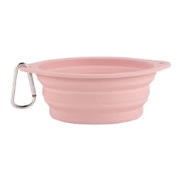 image-Pet Folding Bowl Portable Travel Dog Cat Feeder Silicone Basin (60)