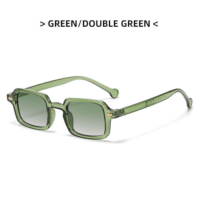 image-PATCHWERK Square Sunglasses - Black Grey Polarized