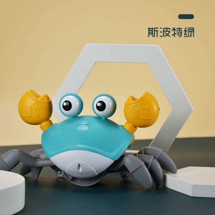 image-Douyin Toy Crab Induction Escape Children's Electric Toys Rechargeable Luminous Music Novelty Street Stall Night Market