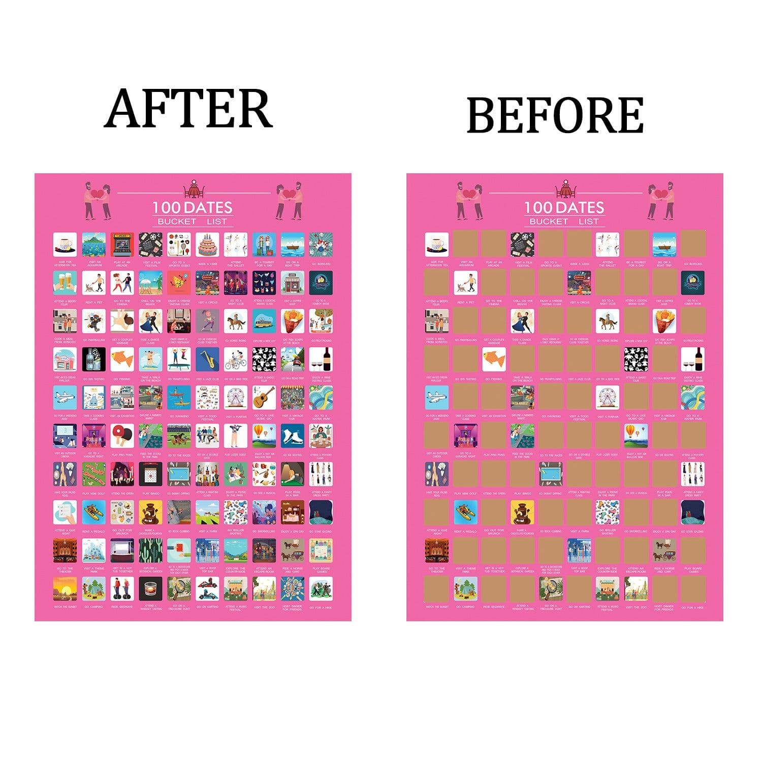 image-'s New Anime Scratch Poster Decoration - 100 Things