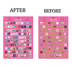 image-Scratch Poster Movie Anime Decoration