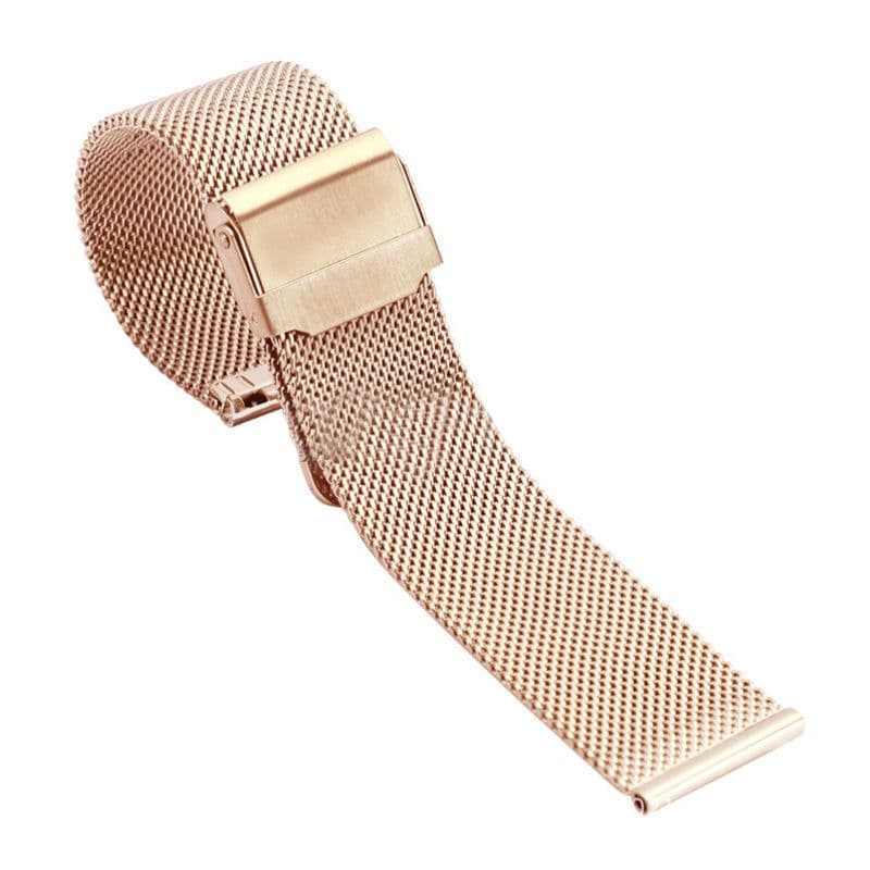 image-20/22mm Milan buckle watch strap stainless steel three-bead watch strap inter-color bamboo steel replacement watch strap spot wholesale