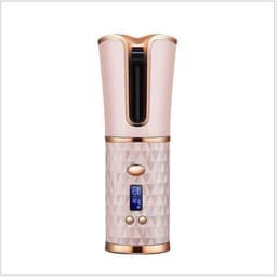 image-Portable Wireless Hair Curler USB Rechargeable