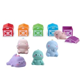 image-Rainbow House Montessori Counting Toys - Dinosaur Series 5-Pack for Kids