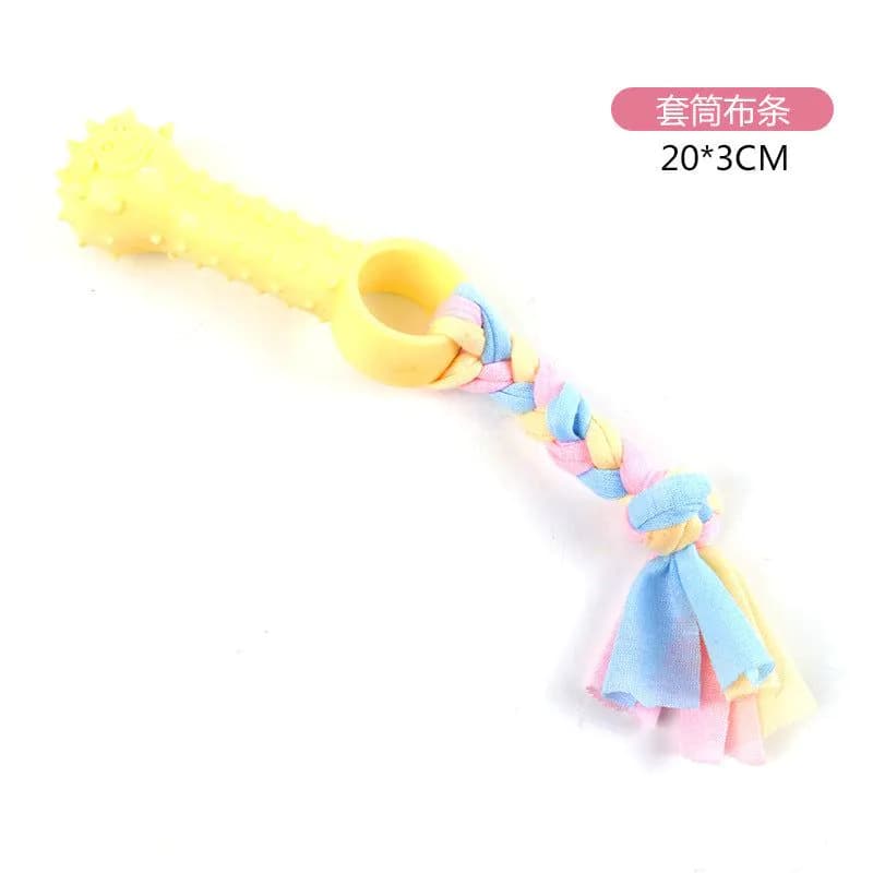 image-Yingmai TPR Rubber Dog Toy - 100g Bite Resistant Chew Toy