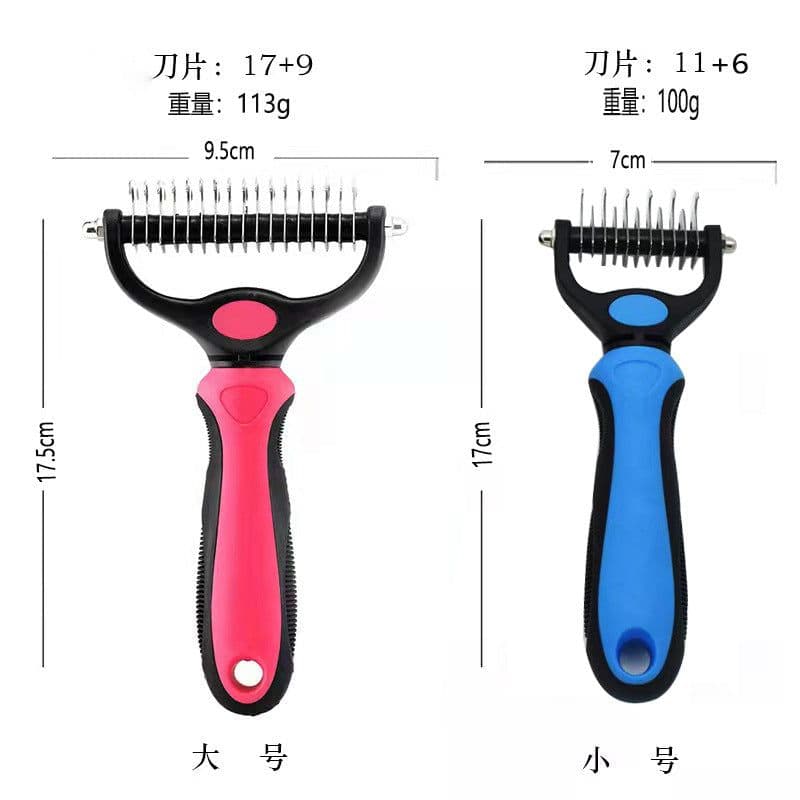 image-Pet Knotting Comb - Dog Cat Hair Removal