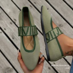 image-Little Rain Loafers - Light Grey Shallow Mouth