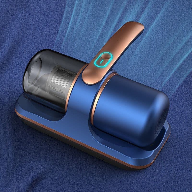 image-Wireless Bed Vacuum Cleaner - Mite Remover Cool Red