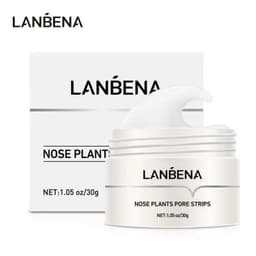 image-LANBENA Blackhead Nasal Mask - Peel-Off Acne Remover, 60 Sheets LA-01N