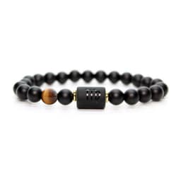 image-Constellation Bracelet - 8mm Natural Stone Agate Beads Unisex