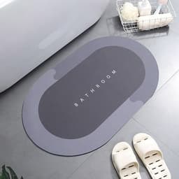 image-Diatom Mud Foot Pad - Silver 40x60cm Oval