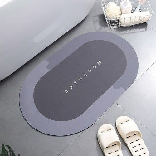 image-Diatom Mud Foot Pad - Silver 40x60cm Oval