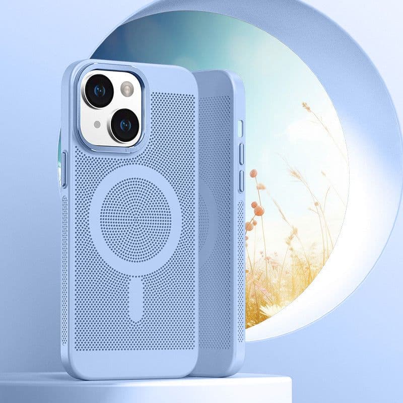 image-Apple 14 Magnetic Phone Case, Ultra-Thin Cooling, iPhone 13, 12 Pro Max