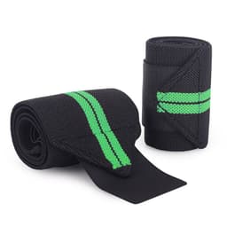 image-Sports Compression Wrist Wraps - Men's & Women's Elastic Wrist Guards 53CM White Red Stripe
