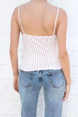 image-FSAD925FASD Camisole - Cotton Lace Print