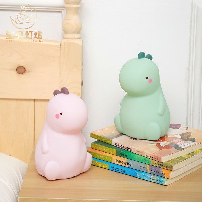 image-Small Heart Night Light - Rechargeable Silicone