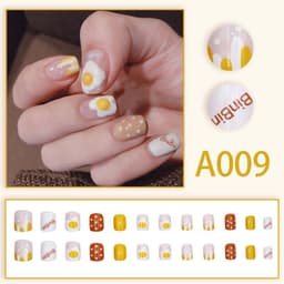 image-Wearable manicure pieces, removable fake nail patches, Internet celebrity manicure tools, nail art finished products, cute Internet celebrity new style