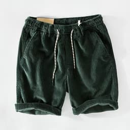 image-Boys' Summer Casual Shorts - White Straight Loose