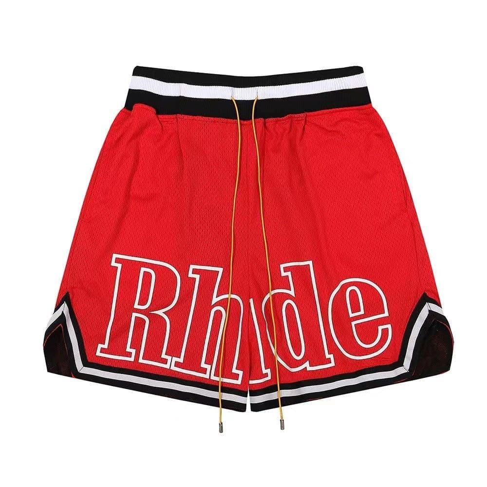 image-Men's Basketball Shorts - Navy Blue Mesh Breathable