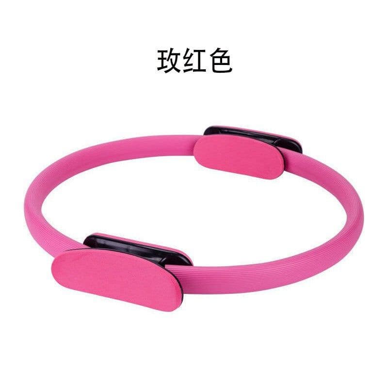 image-Pilates Yoga Resistance Ring - Black 30cm Fitness Equipment