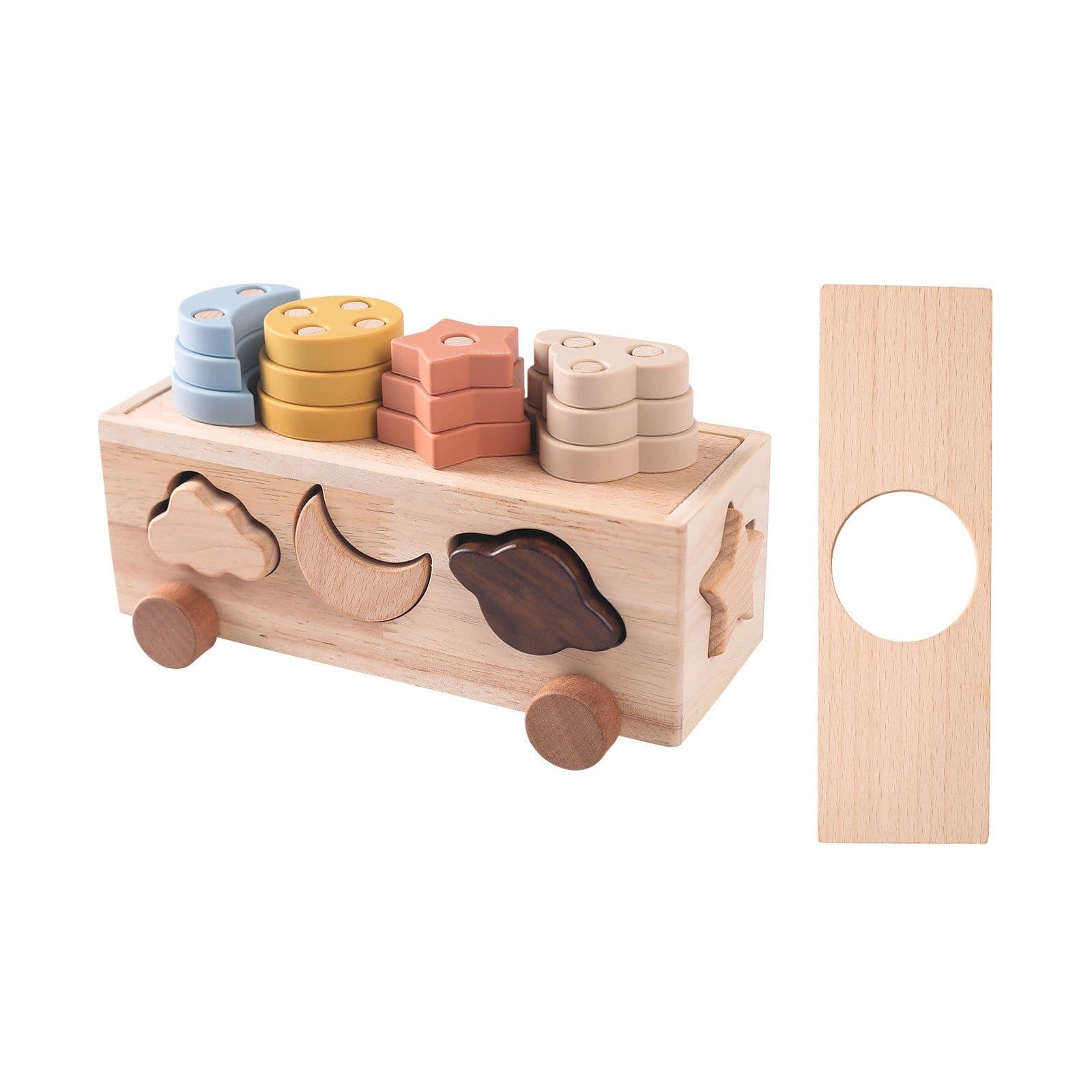 image-Baby Wooden Educational Toys - Color Matching