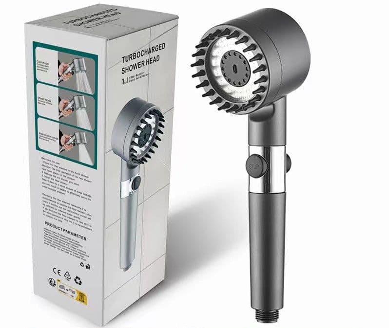 image-Handheld Shower Head Set with Bracket