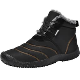 image-Snow Boots - Khaki Wedge Heel Size 46 Men's