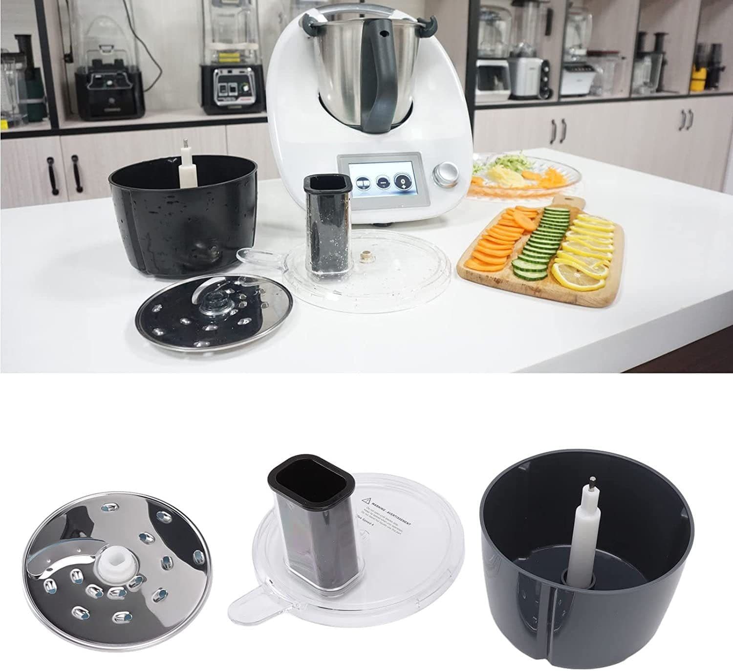 image-Vegetable Grater Grater Cutter for Thermomix TM5 TM6 Kitchen Machine Accessories
