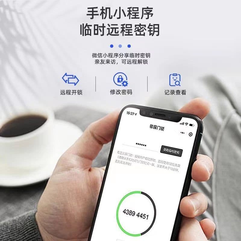 image-Semi-automatic Smart Lock - Fingerprint