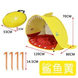 image-Beach Tent Playhouse - Pink Whale Style Kids