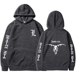 image-Tokyo Revengers 2D Print Men's Hoodie - Beige & Black 3XL