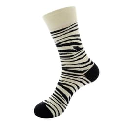 image-Mo Xi Stripe Socks - Mid Tube Cotton Unisex 41-46