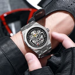 image-Genuine Royal Oak brand automatic mechanical watch (OPP packaging)