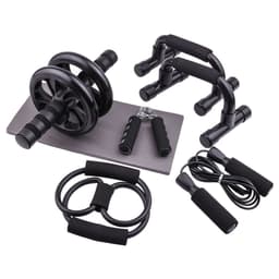 image-LEATOU Ab Wheel 7-Piece Indoor Fitness Equipment Set - LT-TZ32
