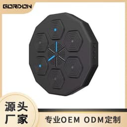 image-Electronic Boxing Training Wall Target Gloves with Bluetooth Music Fitness Device