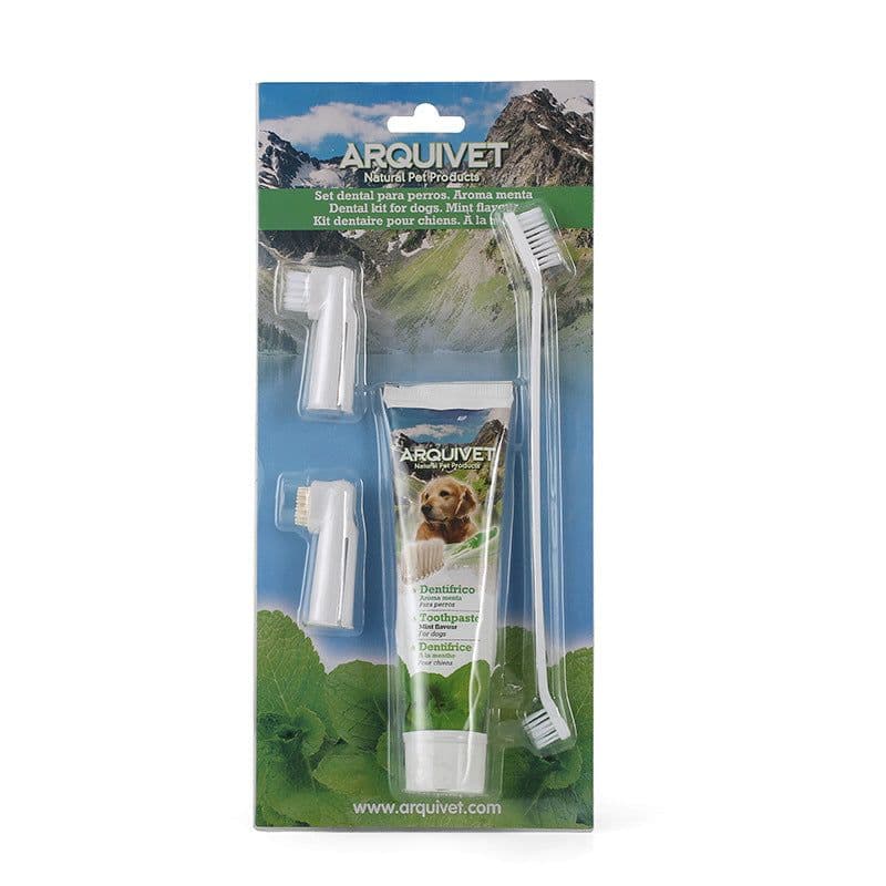 image-ARQUIVET Pet Toothpaste & Toothbrush Set Strawberry